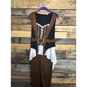 Shipwrecked Adult Pirate Costume Small (2-4)